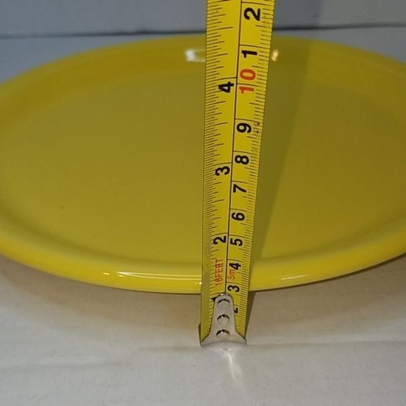 Fiestaware Plate Fiesta Dinner Dish Daffodil Yellow CERAMIC - Picture 4 of 6